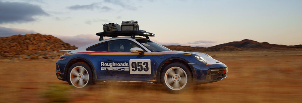 Taking inspiration from the rally stages: The 2023 Porsche 911 Dakar